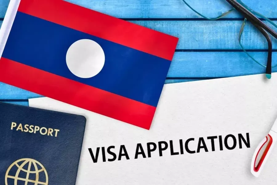 Laos visa application