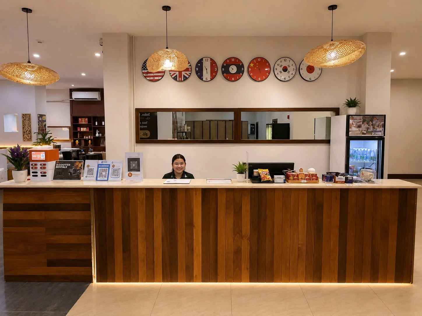 66VISA reception at Harmony Hotel in Vientiane
